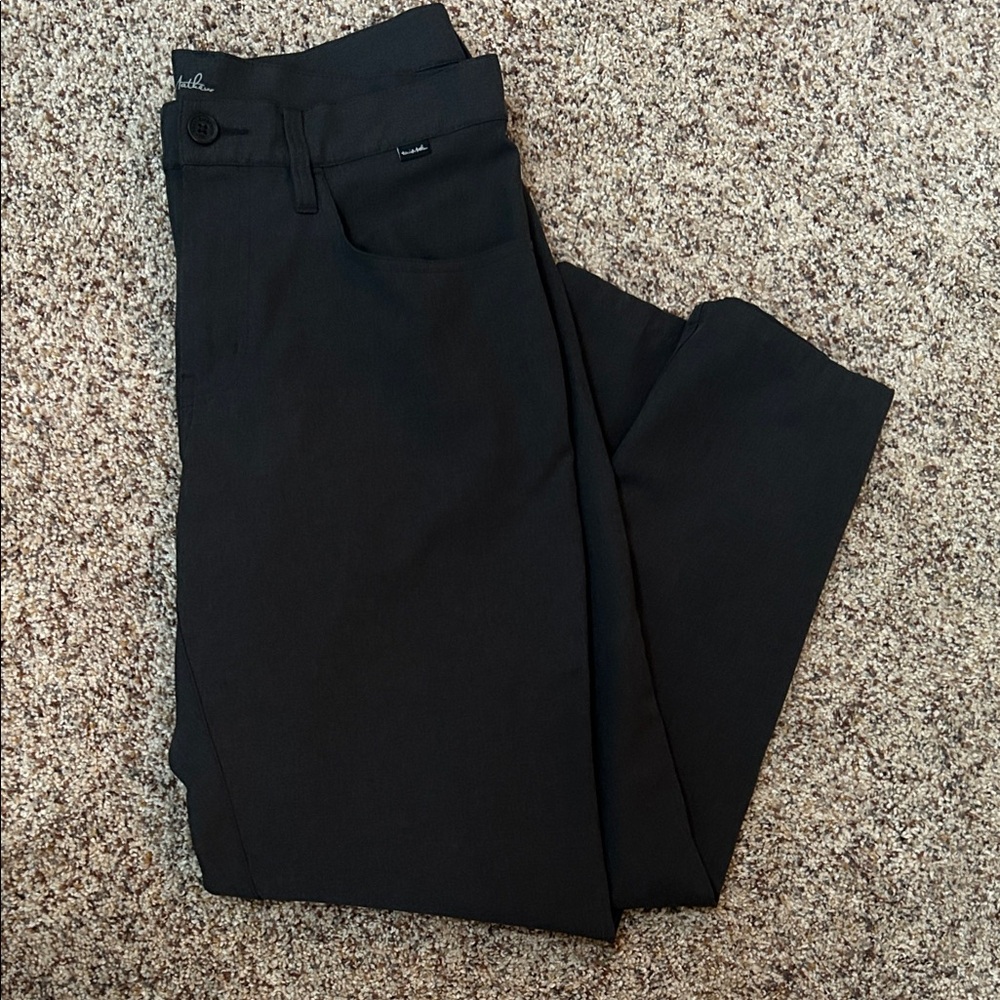 Travis Mathew Black Golf Pants